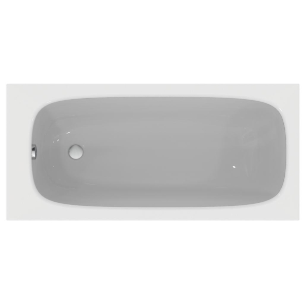 Второе изображеие товара Прямоугольная ванна 150х70 см для встраиваемой установки или для монтажа с панелями Ideal Standard i.life T475701 