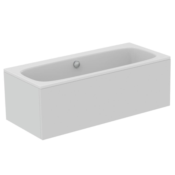 Второе изображеие товара Прямоугольная ванна 170х75 см для встраиваемой установки или для монтажа с панелями Ideal Standard i.life Duo T476301 