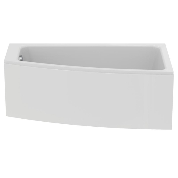 Второе изображеие товара Асимметричная ванна 160х90 см для встраиваемой установки или для монтажа с панелью Ideal Standard i.life T476901 