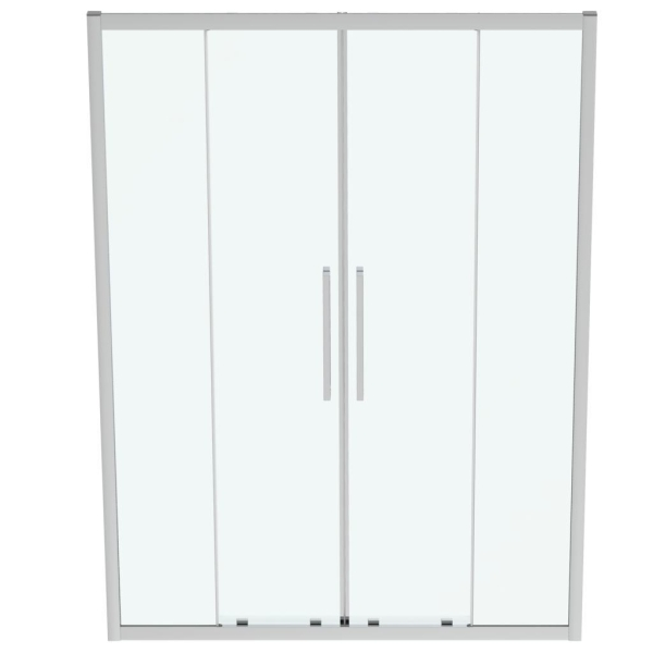 Второе изображеие товара Реверсивная раздвижная панель-дверь 150 см с двумя фиксированными панелями, для установки в нишу Ideal Standard I.Life Sliding T4951EO 