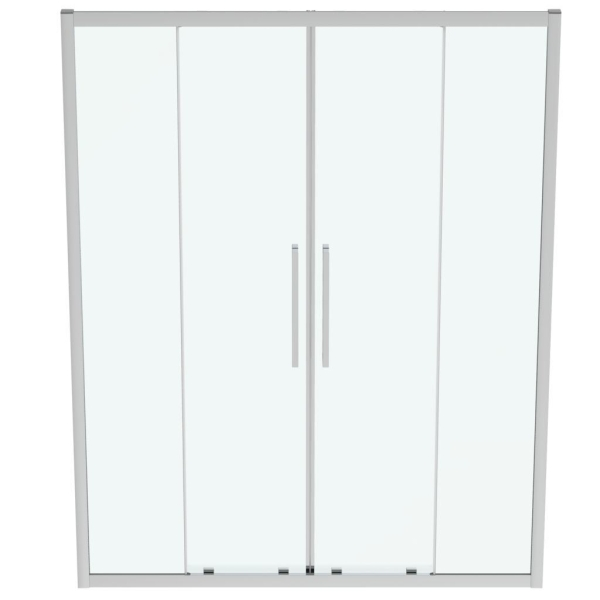 Второе изображеие товара Реверсивная раздвижная панель-дверь 160 см с двумя фиксированными панелями, для установки в нишу Ideal Standard I.Life Sliding 